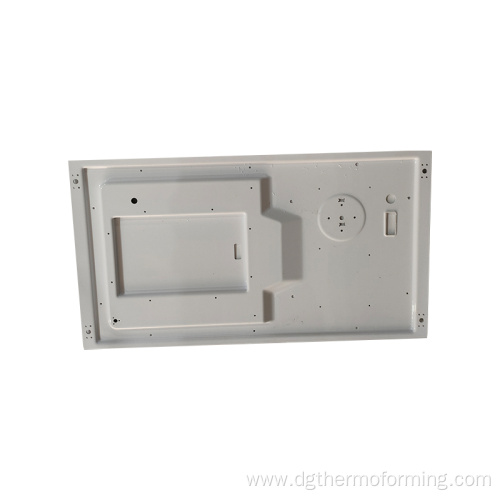 Thermoforming plastic parts for medical bed